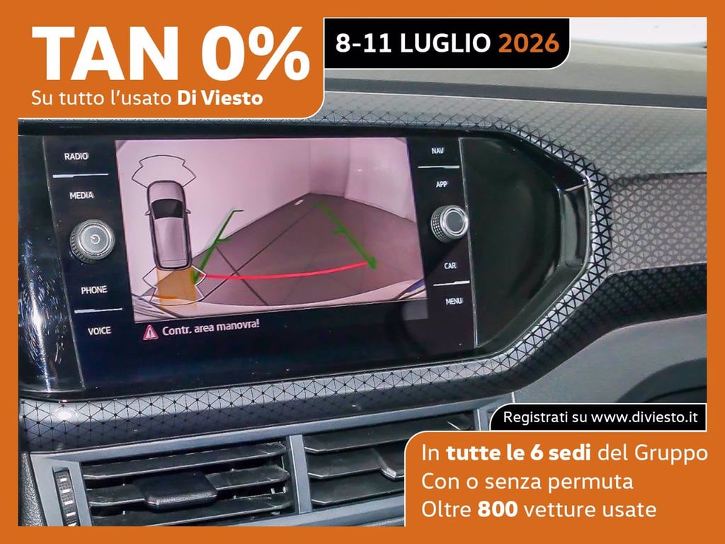 VOLKSWAGEN T-cross 1.0 tsi advanced 110cv