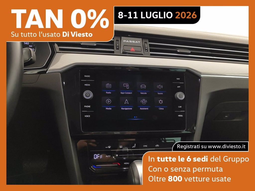 VOLKSWAGEN Passat variant 2.0 tdi business 150cv dsg