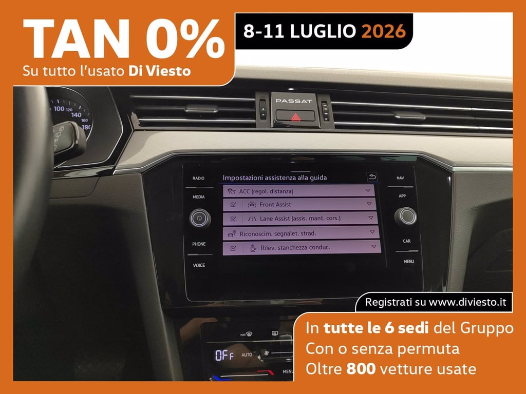 VOLKSWAGEN Passat variant 2.0 tdi business 150cv dsg