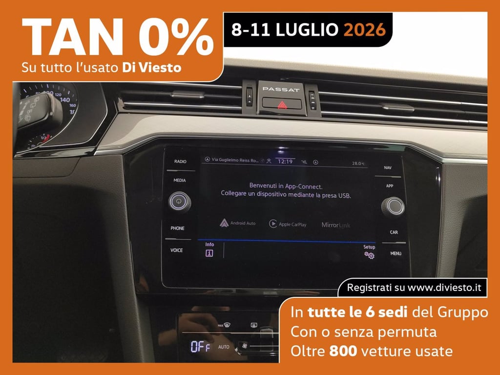 VOLKSWAGEN Passat variant 2.0 tdi business 150cv dsg