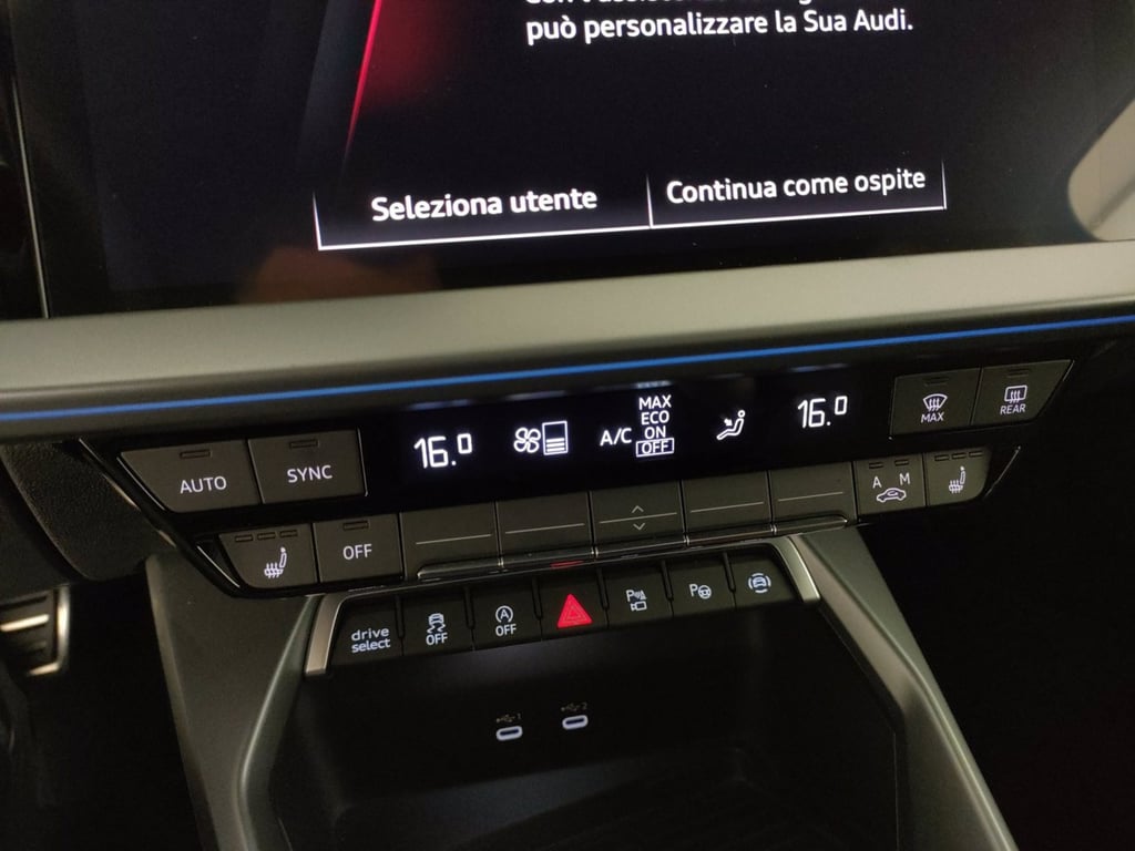 AUDI A3 sportback 2.0 tdi s line edition 150cv s-tronic