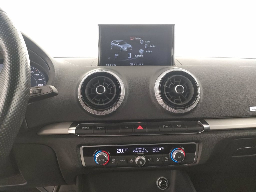 AUDI A3 sportback 2.0 tdi sport 184cv