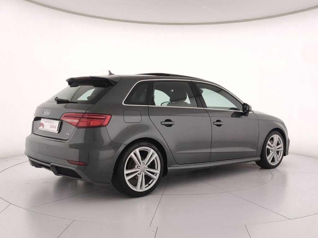 AUDI A3 sportback 2.0 tdi sport 184cv