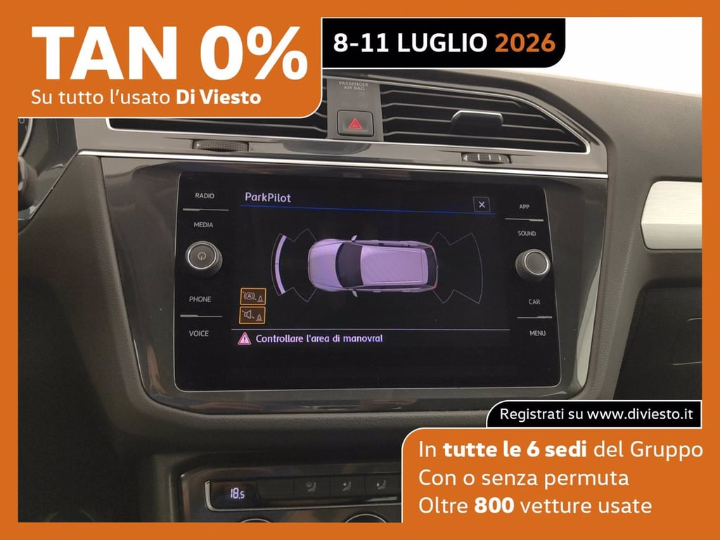 VOLKSWAGEN Tiguan 2.0 tdi sport 150cv dsg