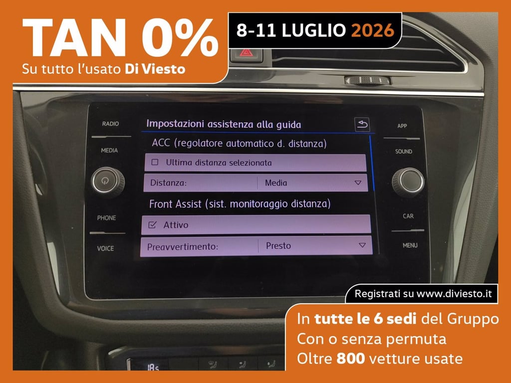 VOLKSWAGEN Tiguan 2.0 tdi sport 150cv dsg