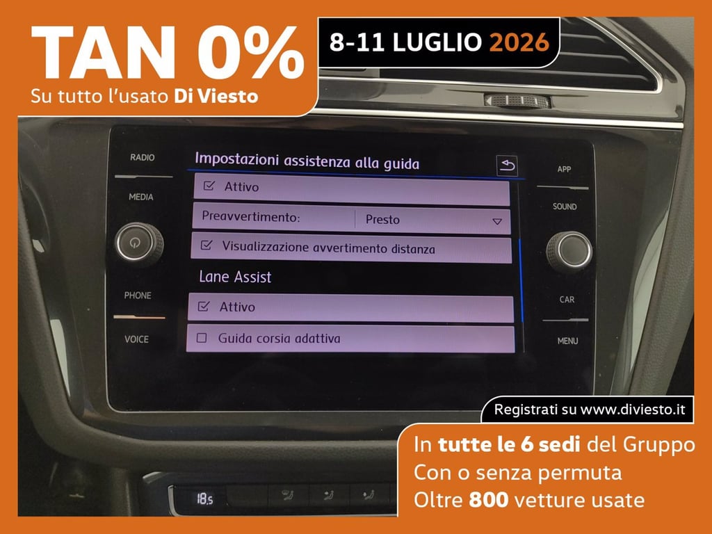 VOLKSWAGEN Tiguan 2.0 tdi sport 150cv dsg