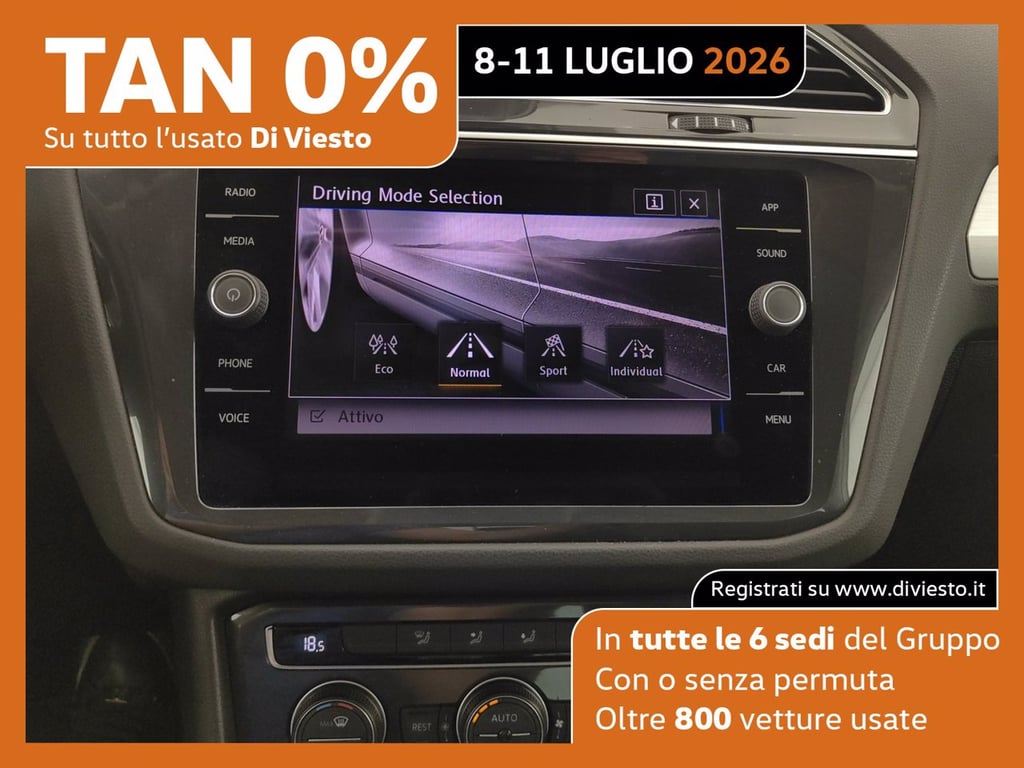 VOLKSWAGEN Tiguan 2.0 tdi sport 150cv dsg