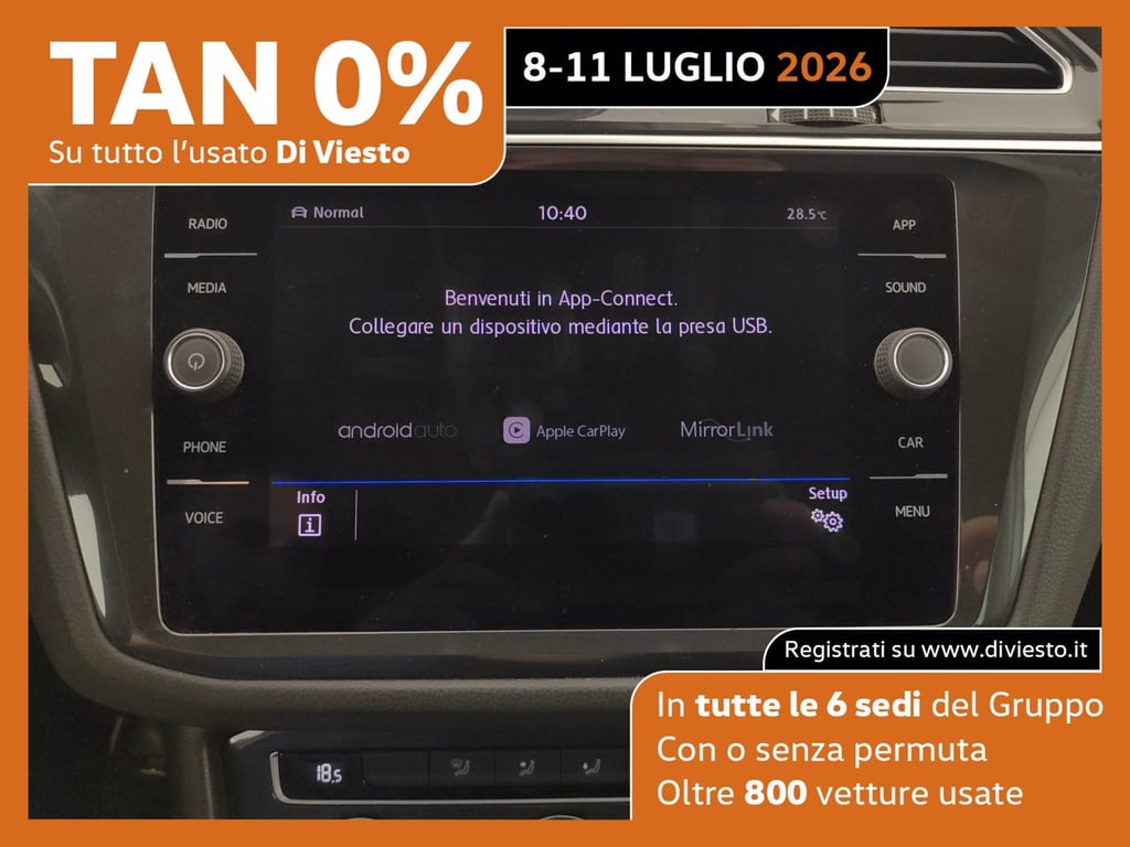 VOLKSWAGEN Tiguan 2.0 tdi sport 150cv dsg