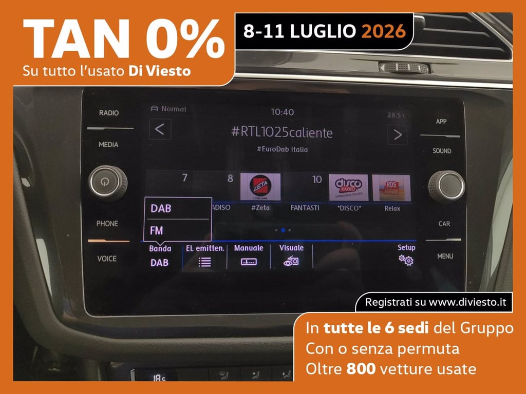 VOLKSWAGEN Tiguan 2.0 tdi sport 150cv dsg
