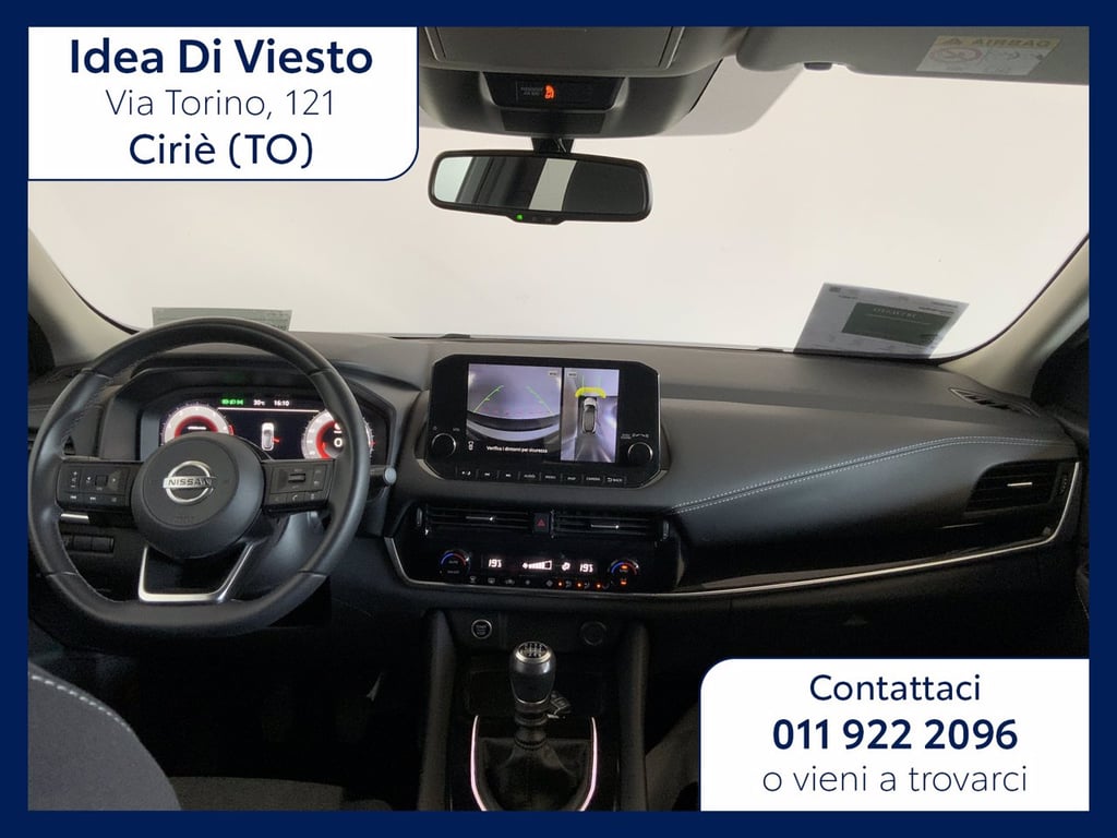 NISSAN Qashqai 1.3 mhev n-connecta 2wd 140cv