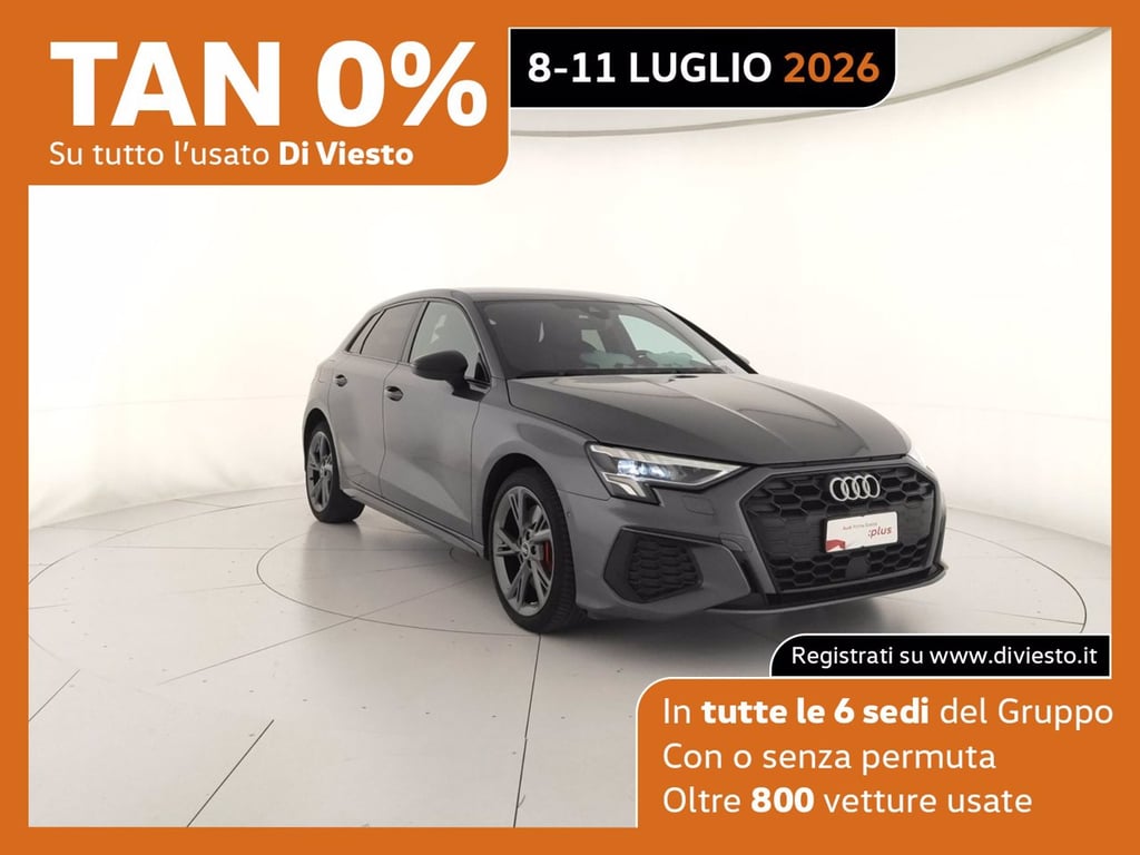 AUDI A3 sportback 45 1.4 tfsi e s line edition s-tronic