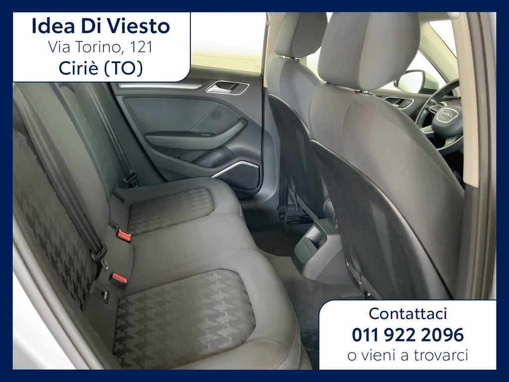 AUDI A3 sportback 1.6 tdi business 110cv e6