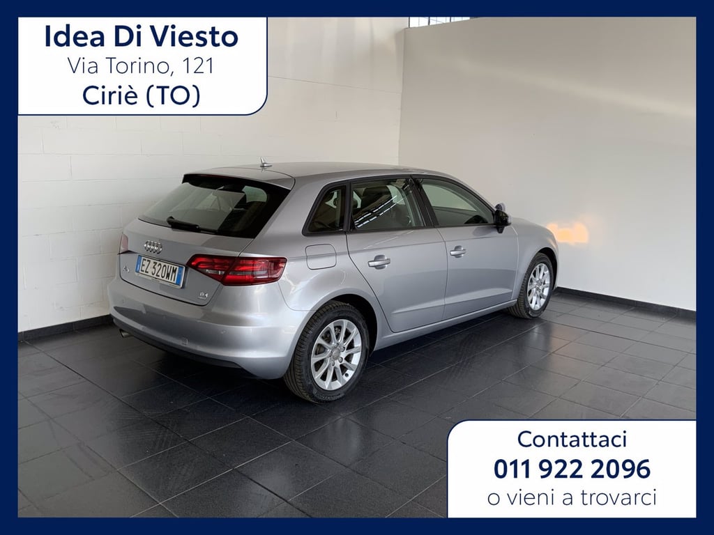 AUDI A3 sportback 1.6 tdi business 110cv e6