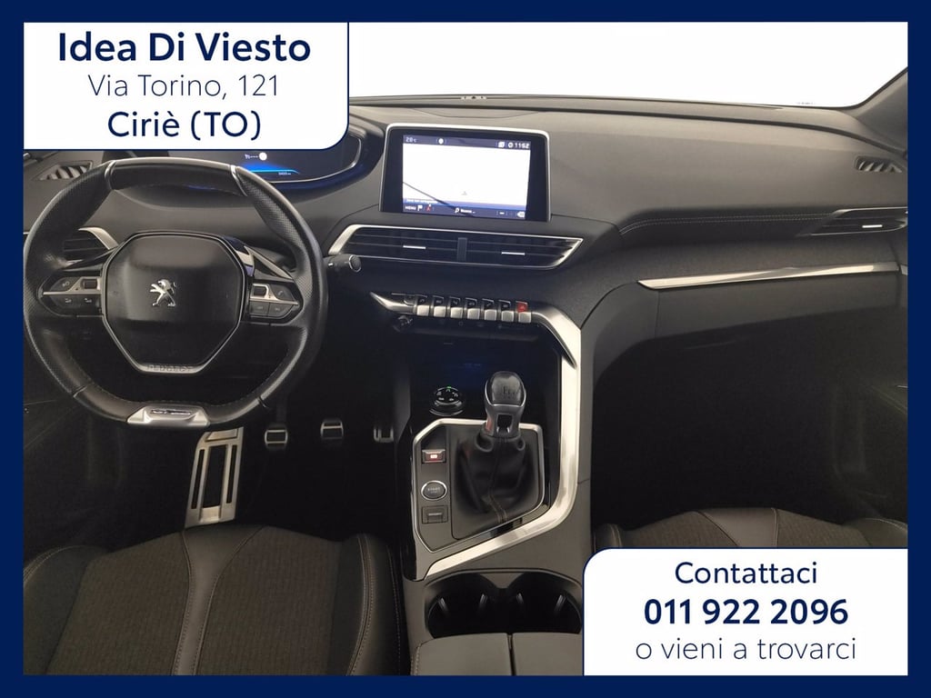 PEUGEOT 3008 1.5 bluehdi gt line s&s 130cv