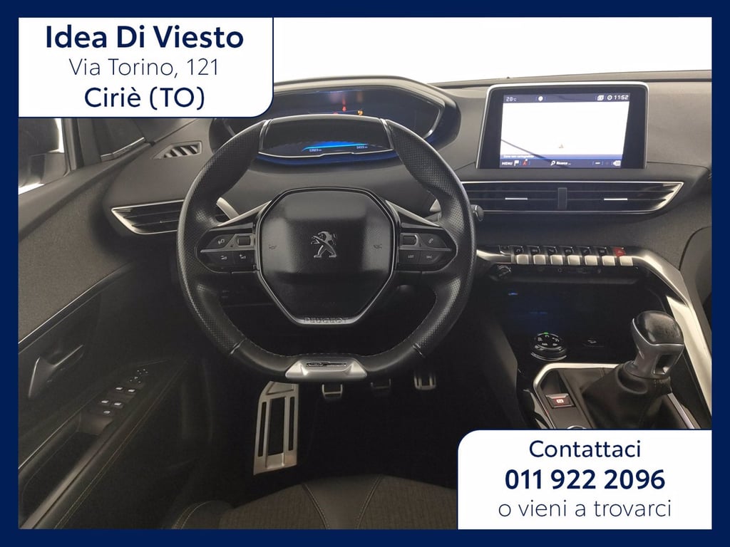 PEUGEOT 3008 1.5 bluehdi gt line s&s 130cv