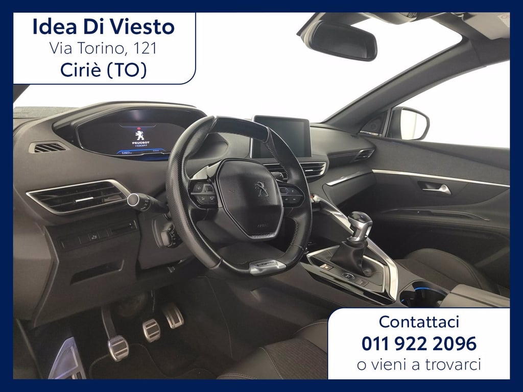 PEUGEOT 3008 1.5 bluehdi gt line s&s 130cv