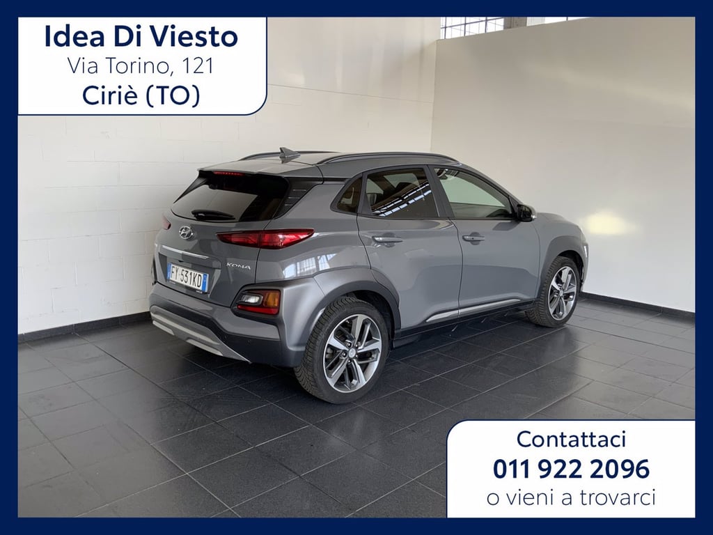 HYUNDAI Kona 1.6 crdi 136cv exellence 2wd dct
