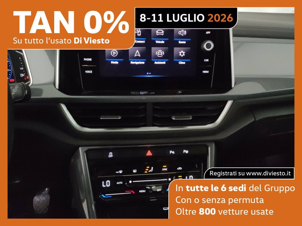 VOLKSWAGEN T-roc 1.0 tsi style 110cv