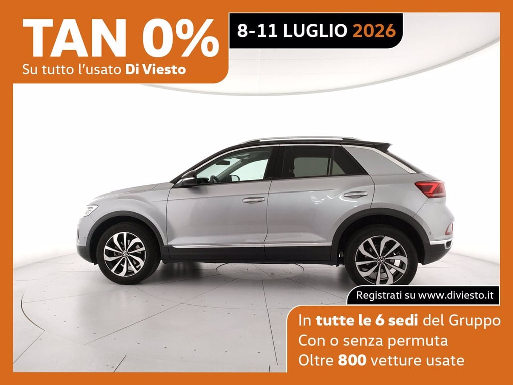 VOLKSWAGEN T-roc 1.0 tsi style 110cv