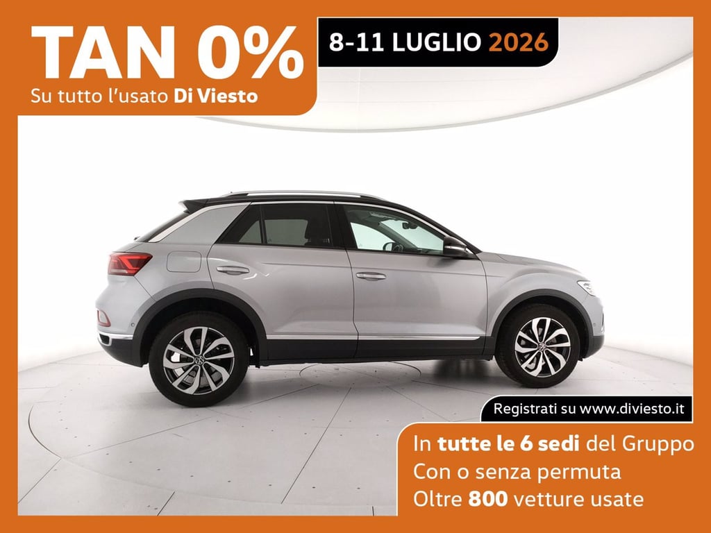 VOLKSWAGEN T-roc 1.0 tsi style 110cv