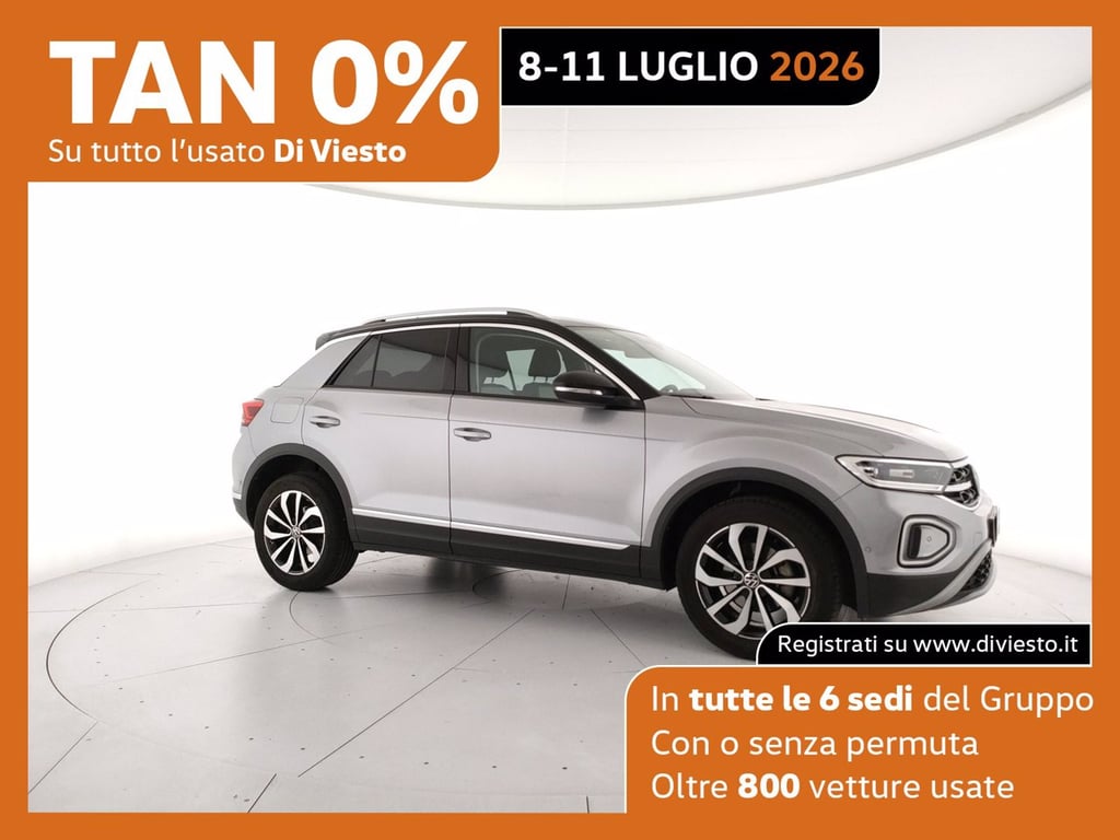 VOLKSWAGEN T-roc 1.0 tsi style 110cv