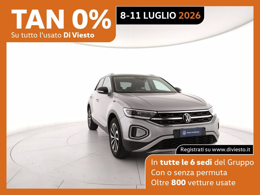 VOLKSWAGEN T-roc 1.0 tsi style 110cv