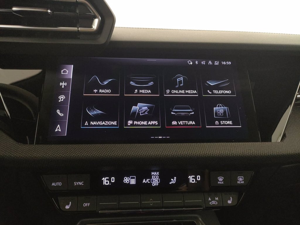 AUDI A3 sportback 1.5 tfsi mhev s line edition 150cv s-tronic