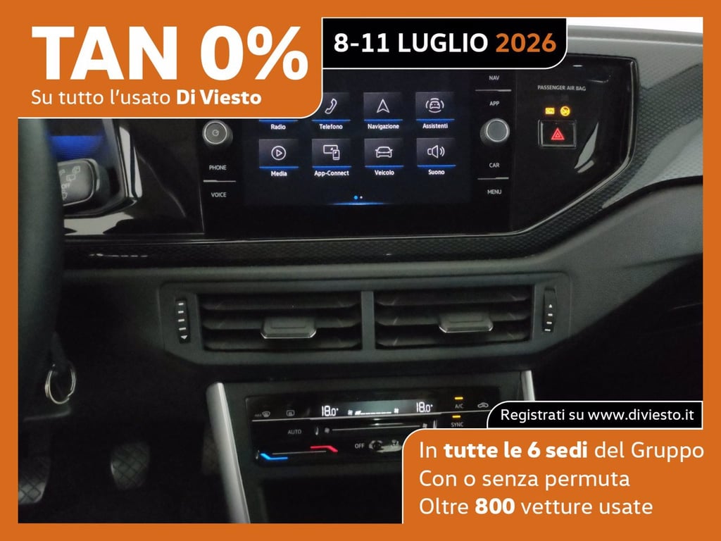 VOLKSWAGEN Taigo 1.0 tsi life 95cv