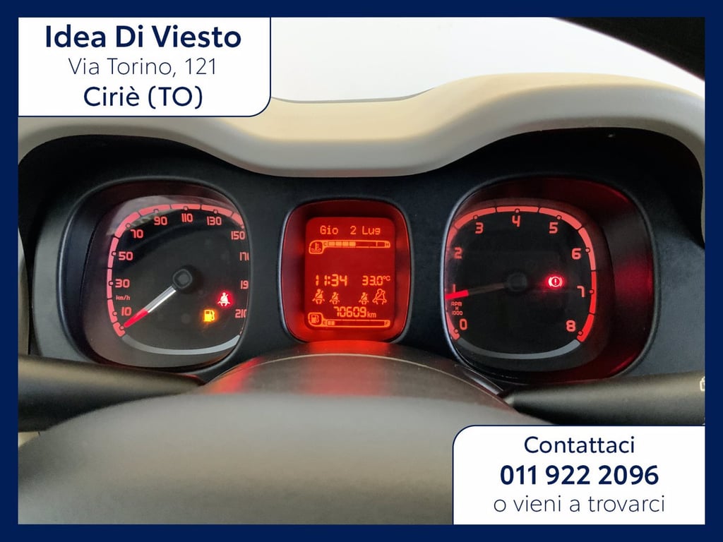 FIAT Panda 1.2 easy 69cv e6