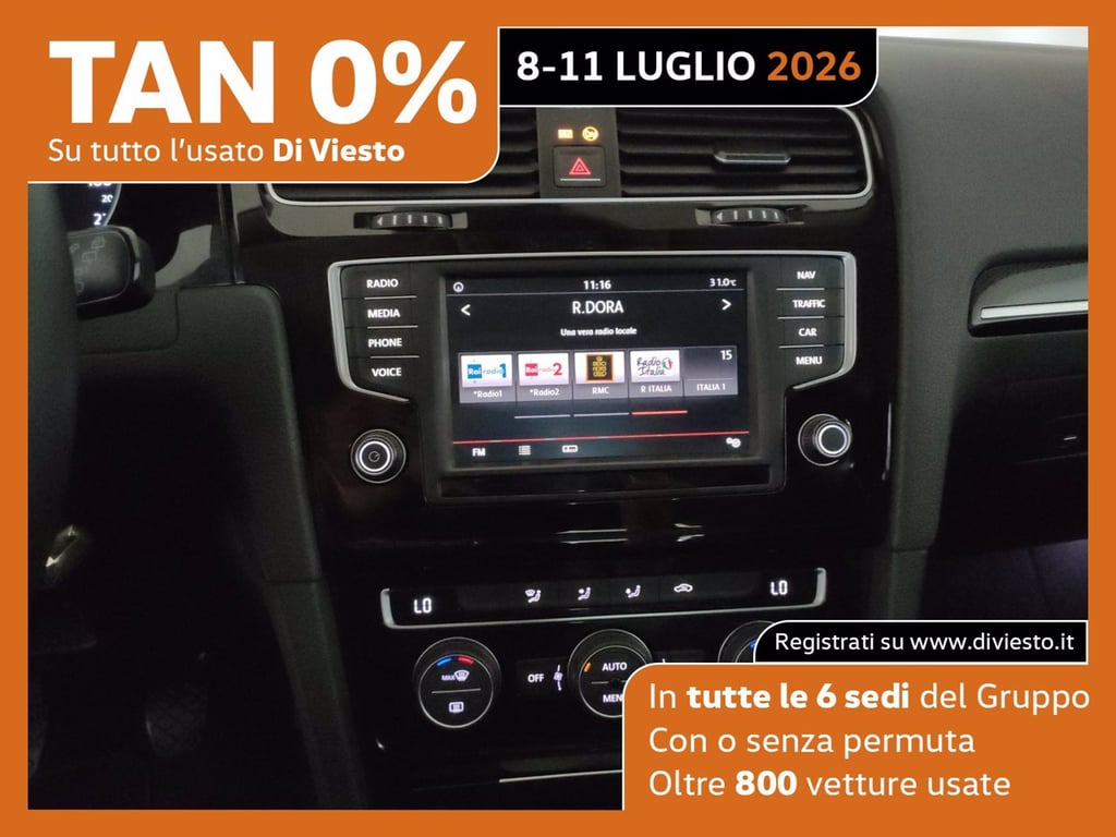 VOLKSWAGEN Golf 5p 1.4 tsi highline executive 125cv e6