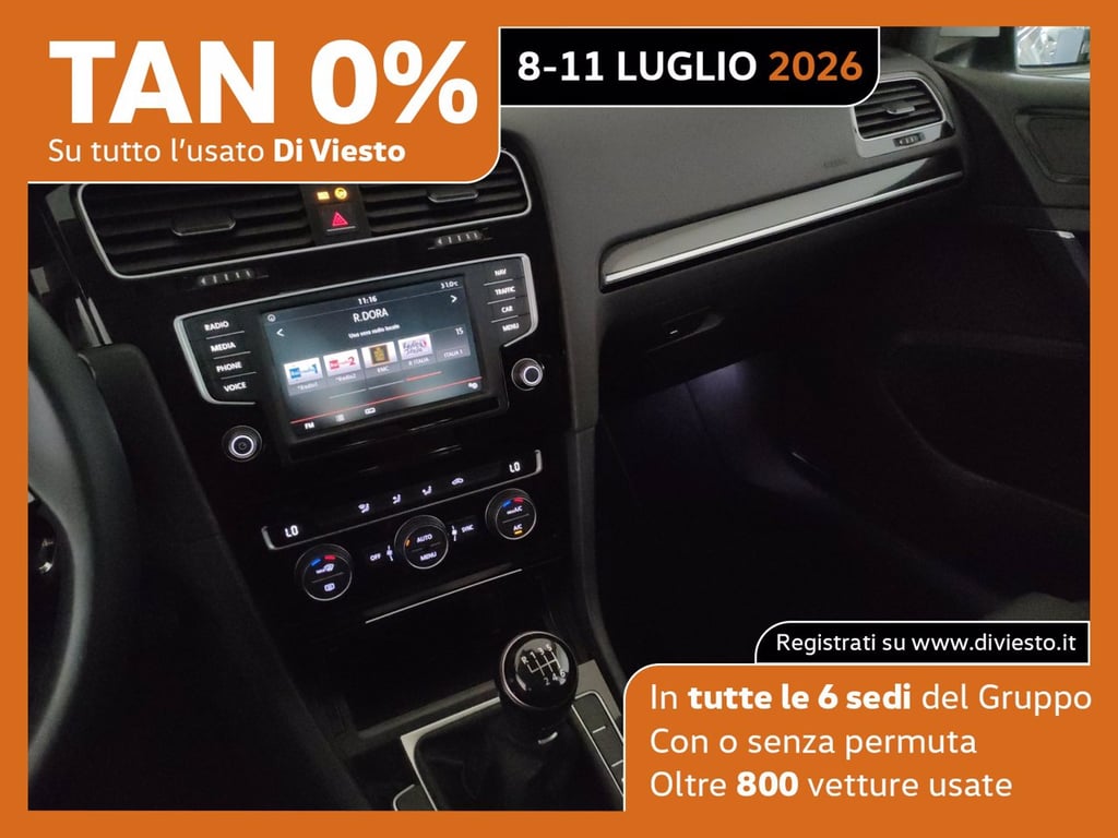 VOLKSWAGEN Golf 5p 1.4 tsi highline executive 125cv e6