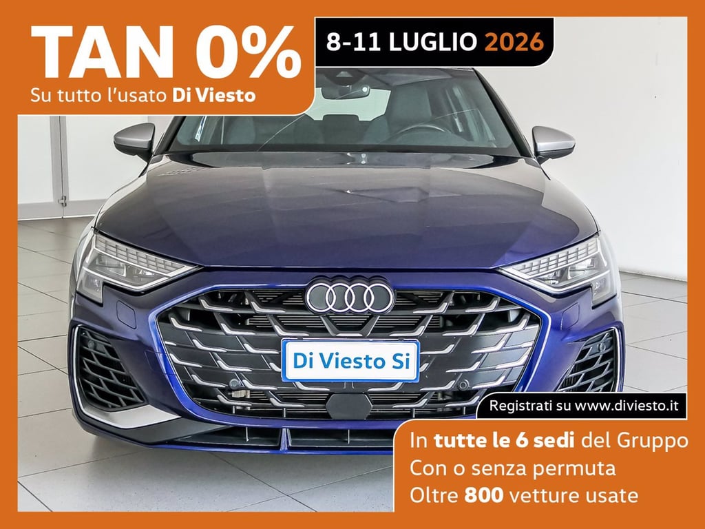 AUDI S3 sportback 2.0 tfsi quattro s-tronic