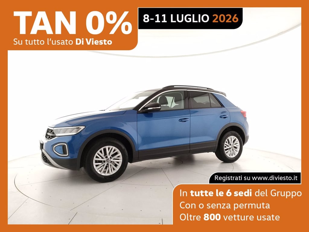 VOLKSWAGEN T-roc 1.0 tsi life 110cv