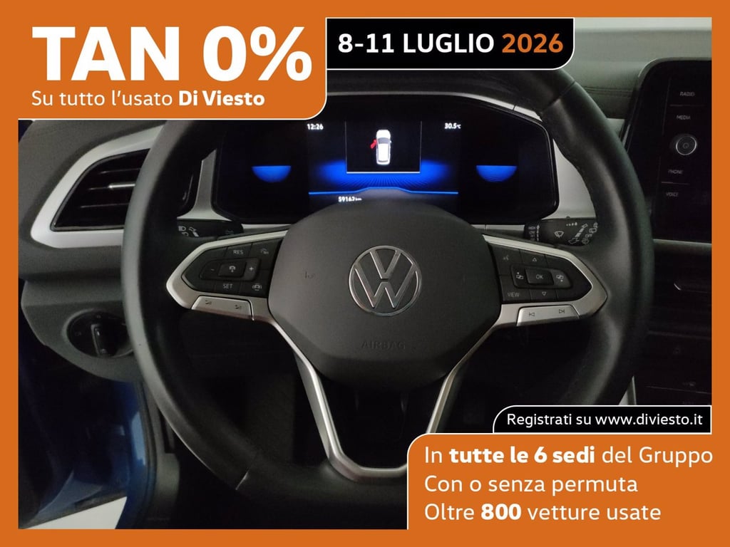 VOLKSWAGEN T-roc 1.0 tsi life 110cv