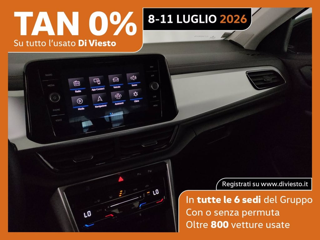 VOLKSWAGEN T-roc 1.0 tsi life 110cv