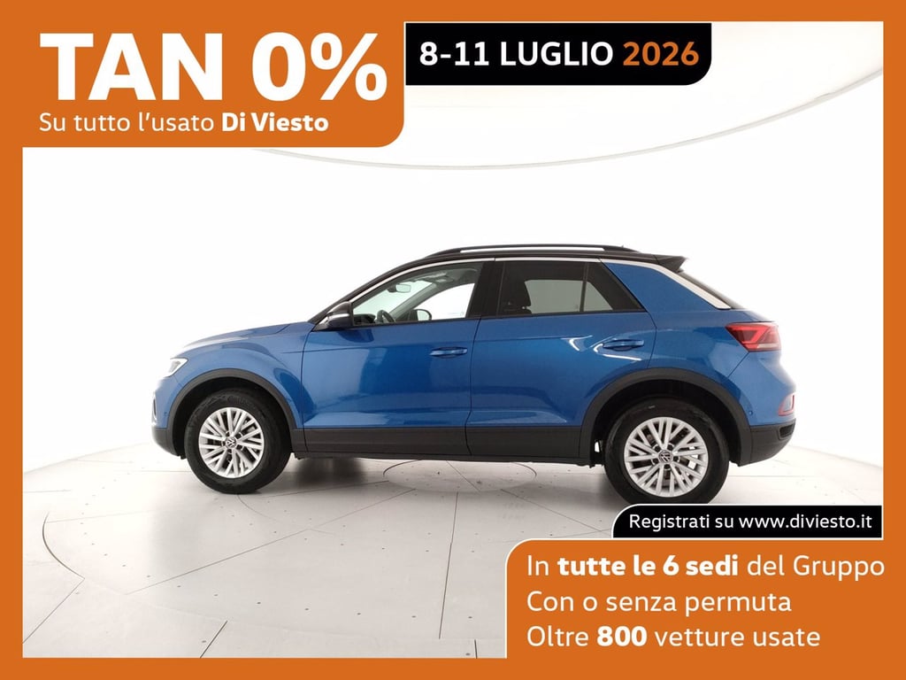 VOLKSWAGEN T-roc 1.0 tsi life 110cv
