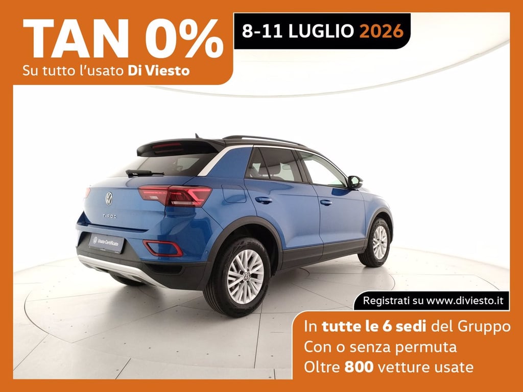 VOLKSWAGEN T-roc 1.0 tsi life 110cv