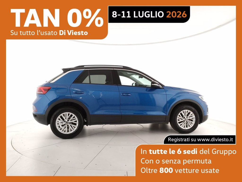 VOLKSWAGEN T-roc 1.0 tsi life 110cv