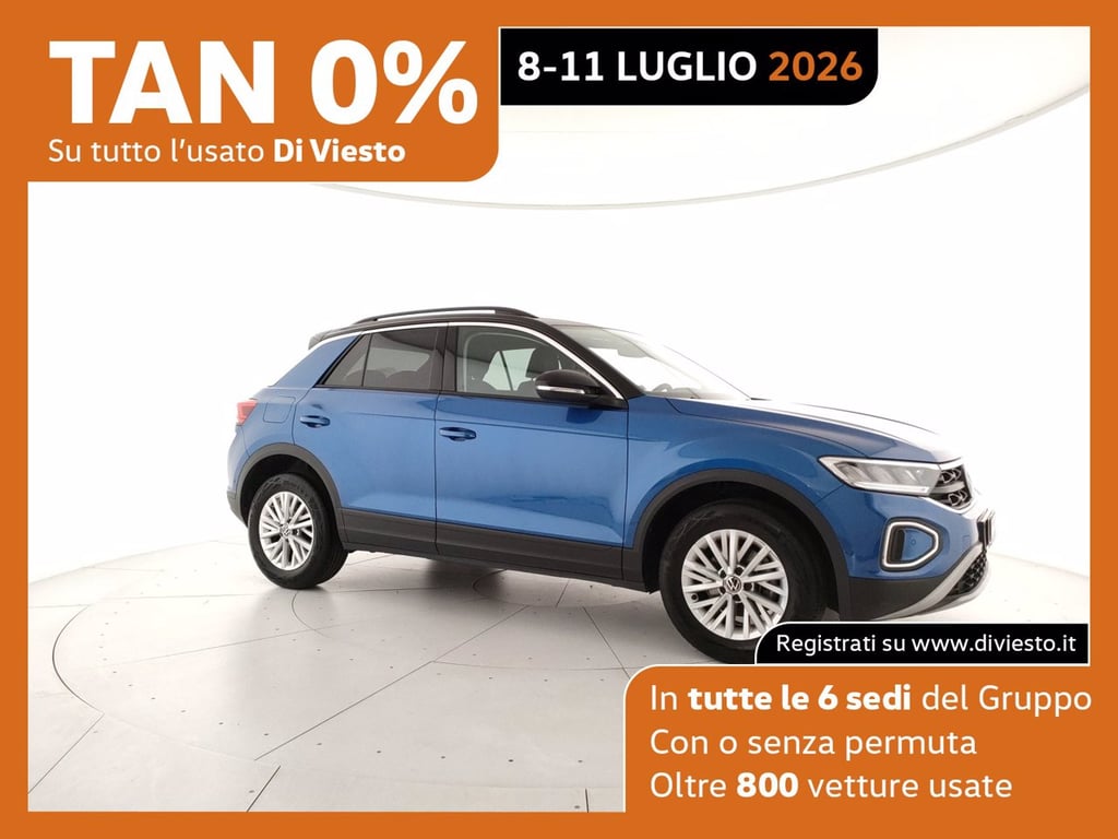 VOLKSWAGEN T-roc 1.0 tsi life 110cv