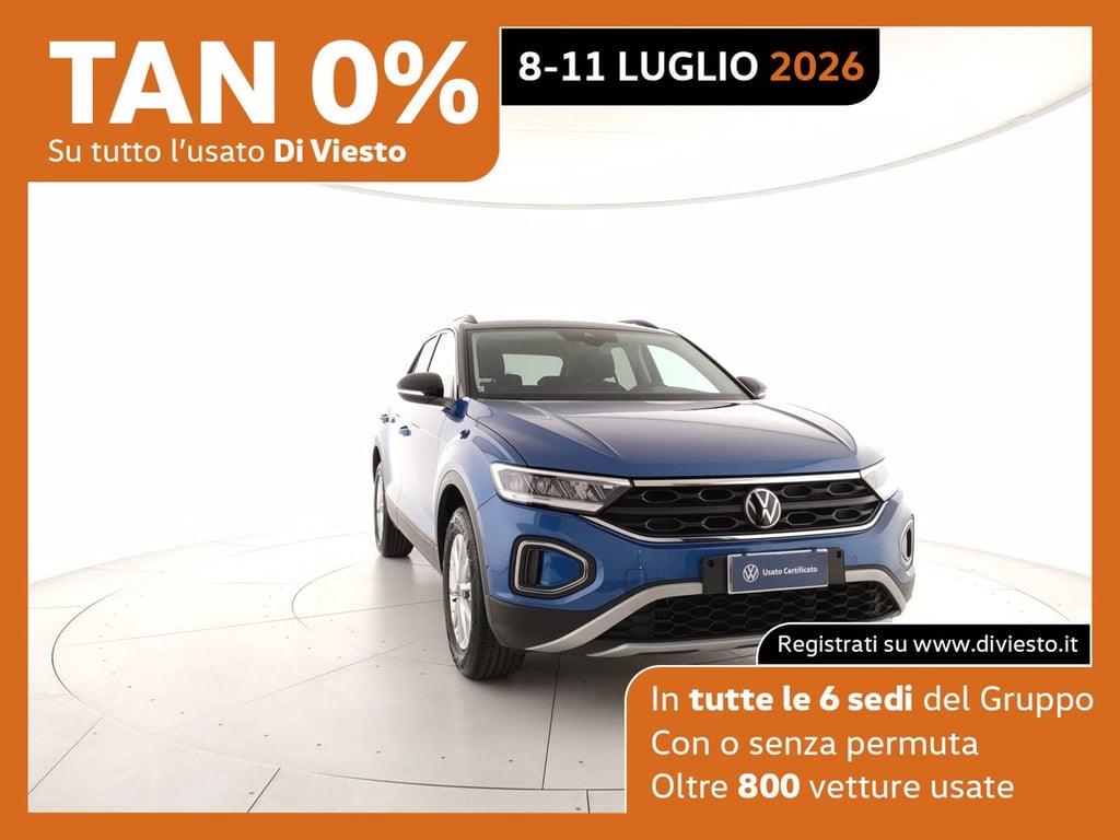 VOLKSWAGEN T-roc 1.0 tsi life 110cv