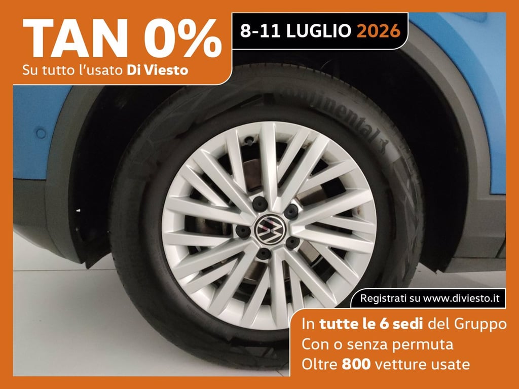VOLKSWAGEN T-roc 1.0 tsi life 110cv