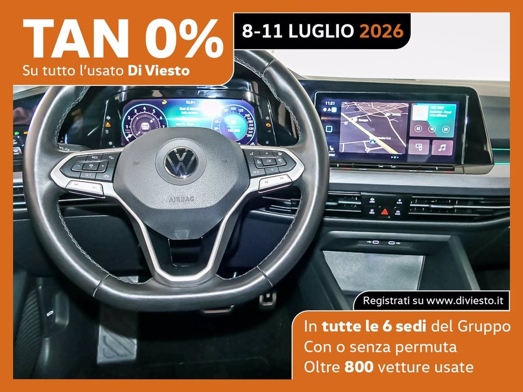 VOLKSWAGEN Golf 1.5 etsi evo style 150cv dsg
