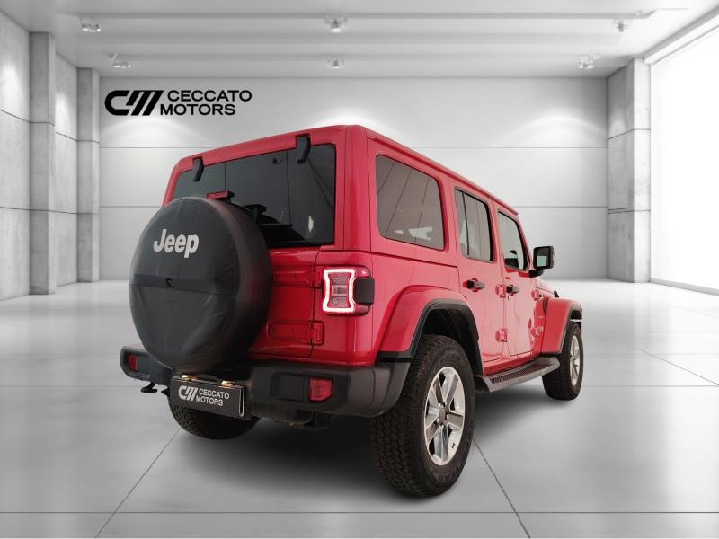 JEEP Wrangler unlimited 2.2 mjt ii sahara auto
