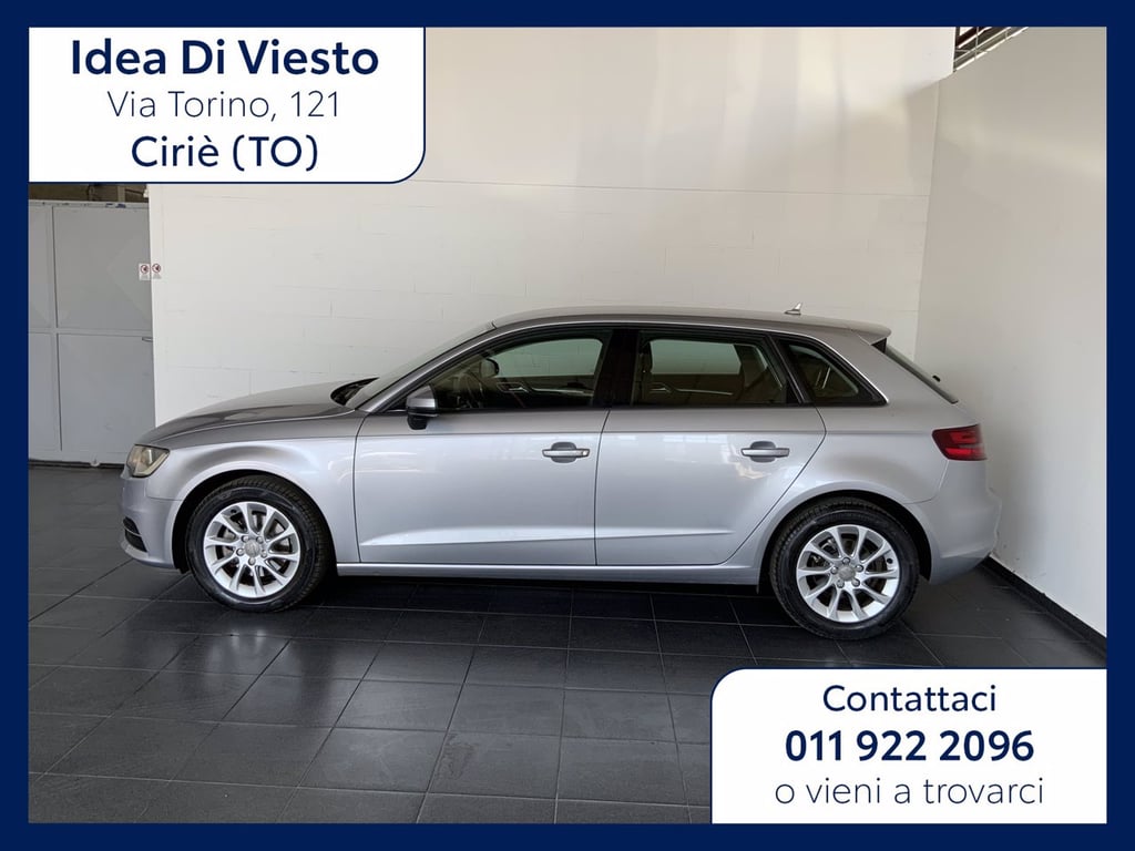 AUDI A3 sportback 1.6 tdi business 110cv e6