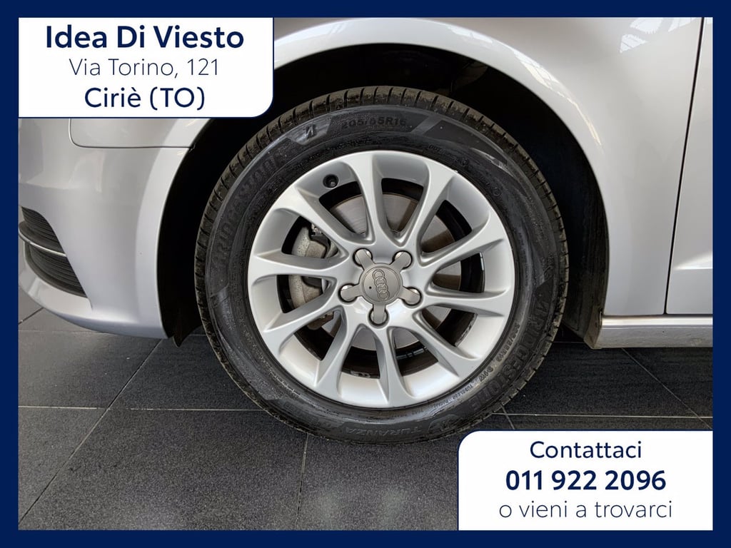AUDI A3 sportback 1.6 tdi business 110cv e6
