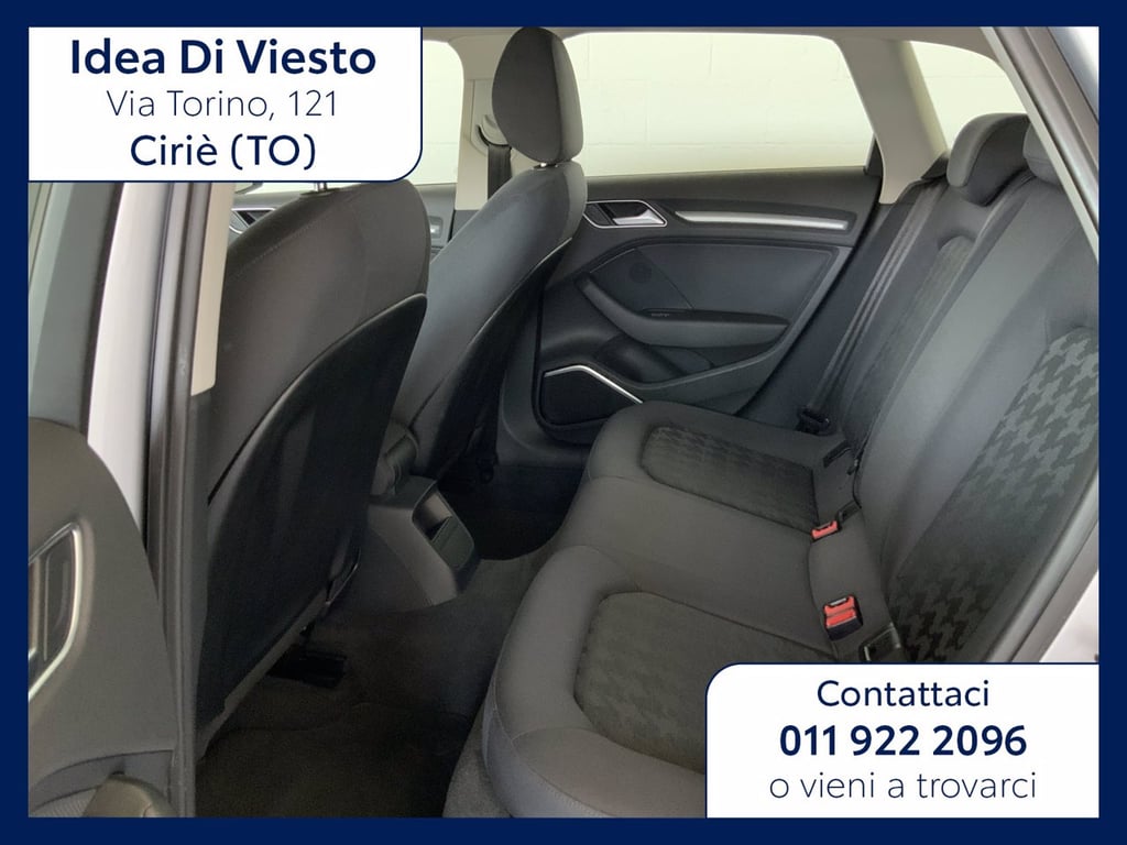 AUDI A3 sportback 1.6 tdi business 110cv e6