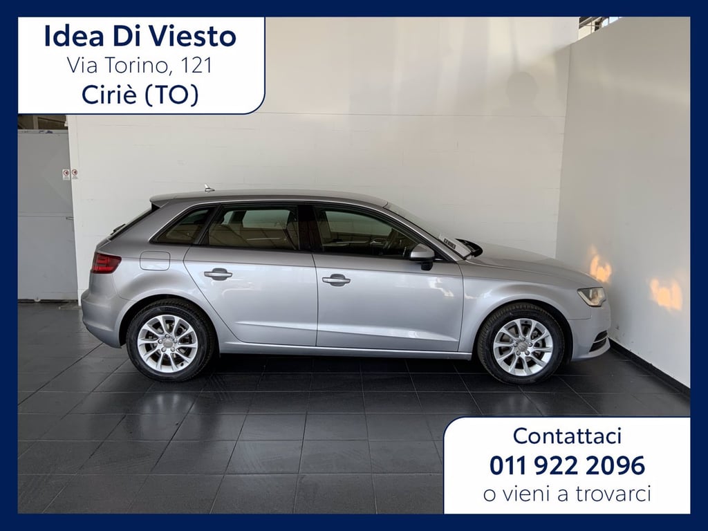 AUDI A3 sportback 1.6 tdi business 110cv e6