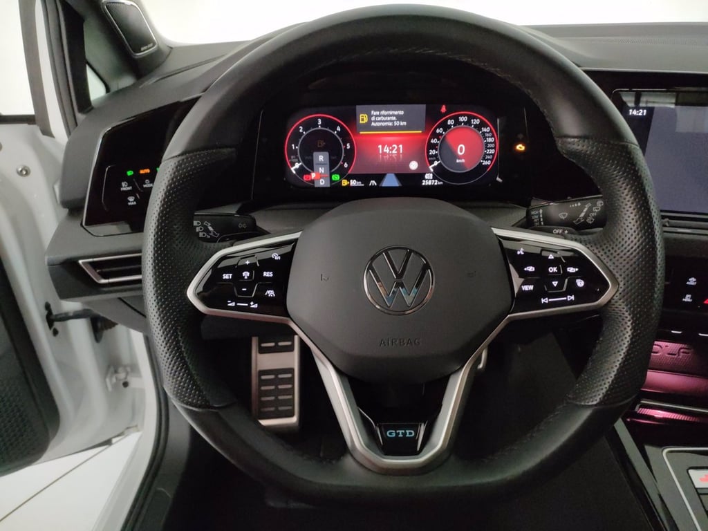 VOLKSWAGEN Golf 2.0 tdi gtd 200cv dsg