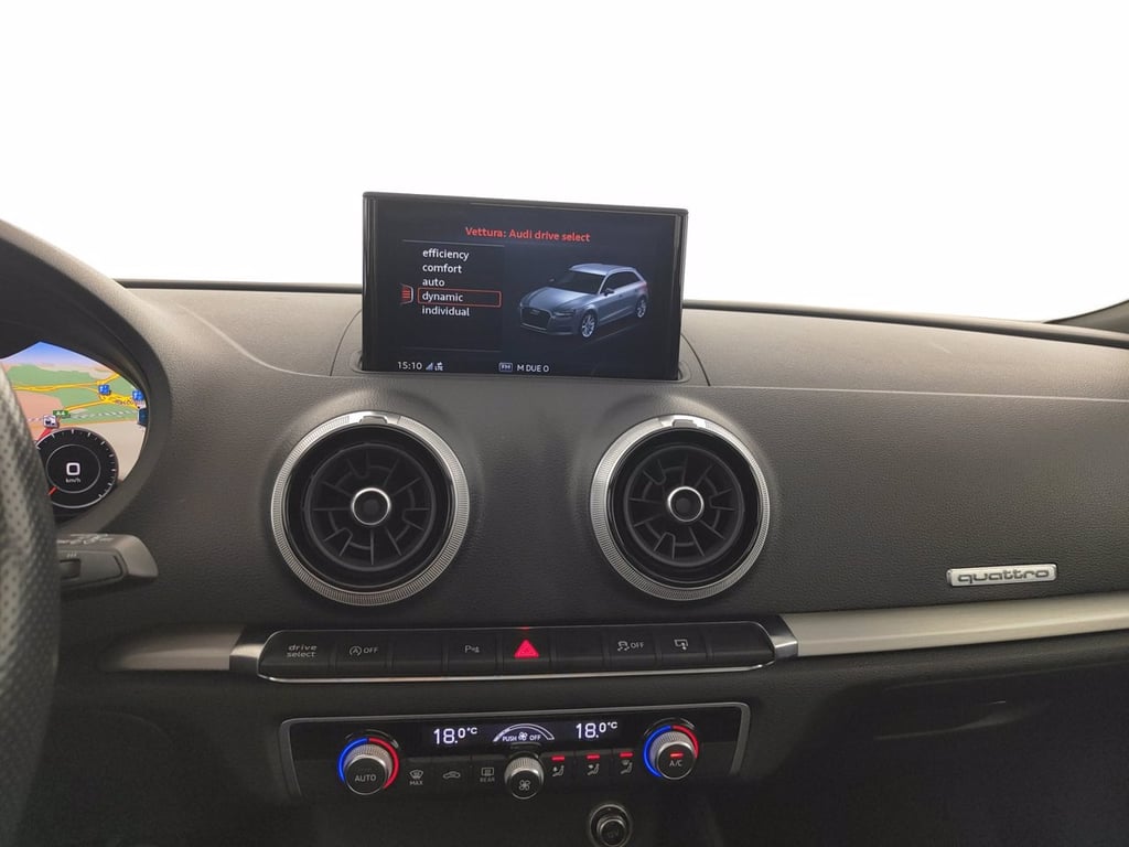 AUDI A3 sportback 2.0 tdi sport 184cv