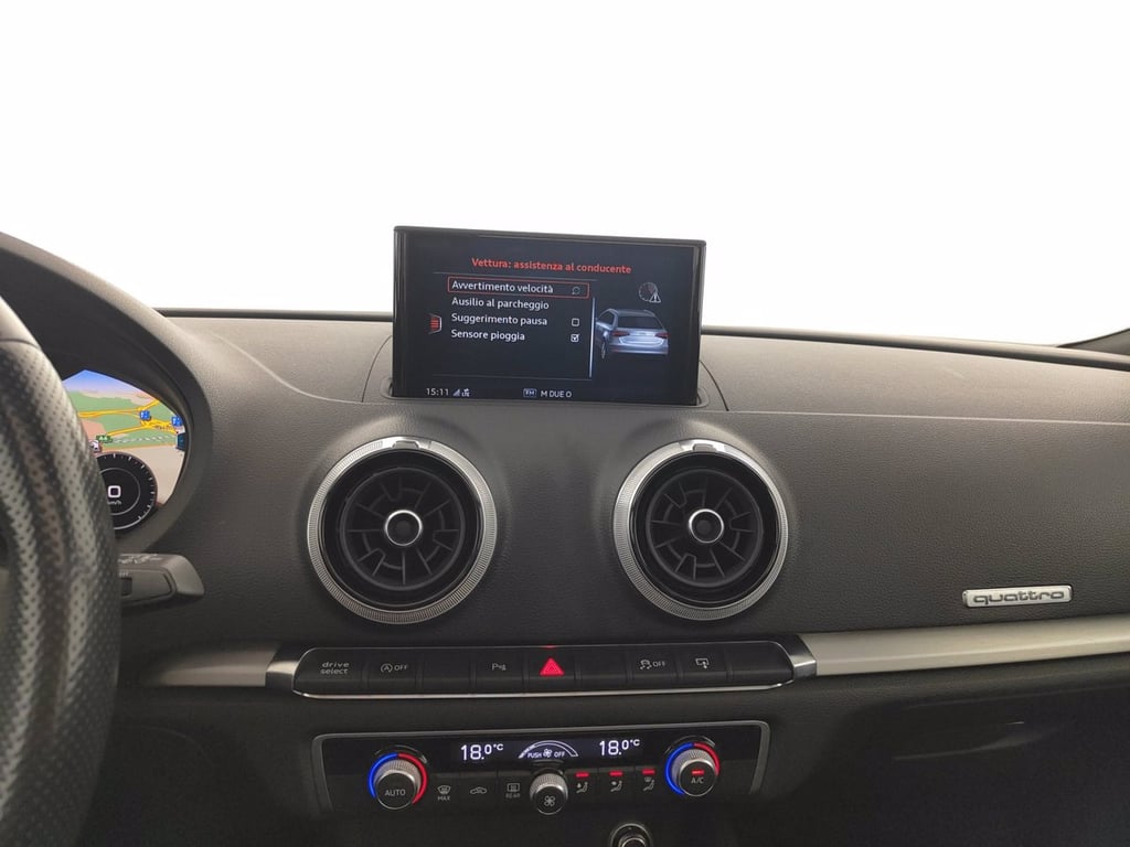 AUDI A3 sportback 2.0 tdi sport 184cv